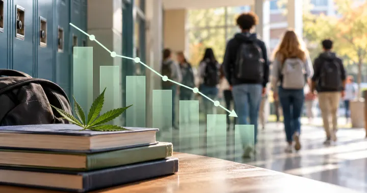 Teen Cannabis Use in U.S. Falls to 12.9%, New CDC Survey Data Shows
